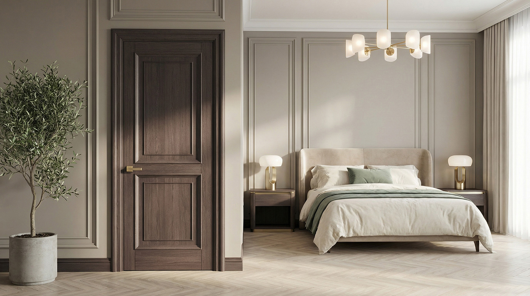 Двери деревянные межкомнатные ANTIC New Classic Wood