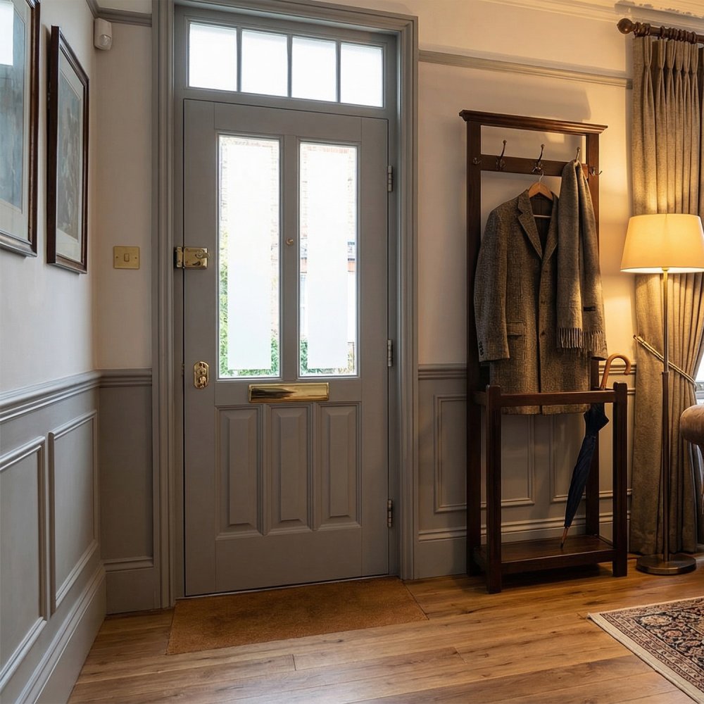 Вхідні двері в котедж з масиву дерева Richmond 2