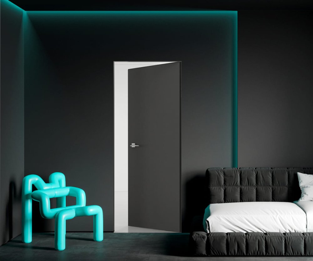 Concealed doors SecretDoors Black Edition station wagon aluminum