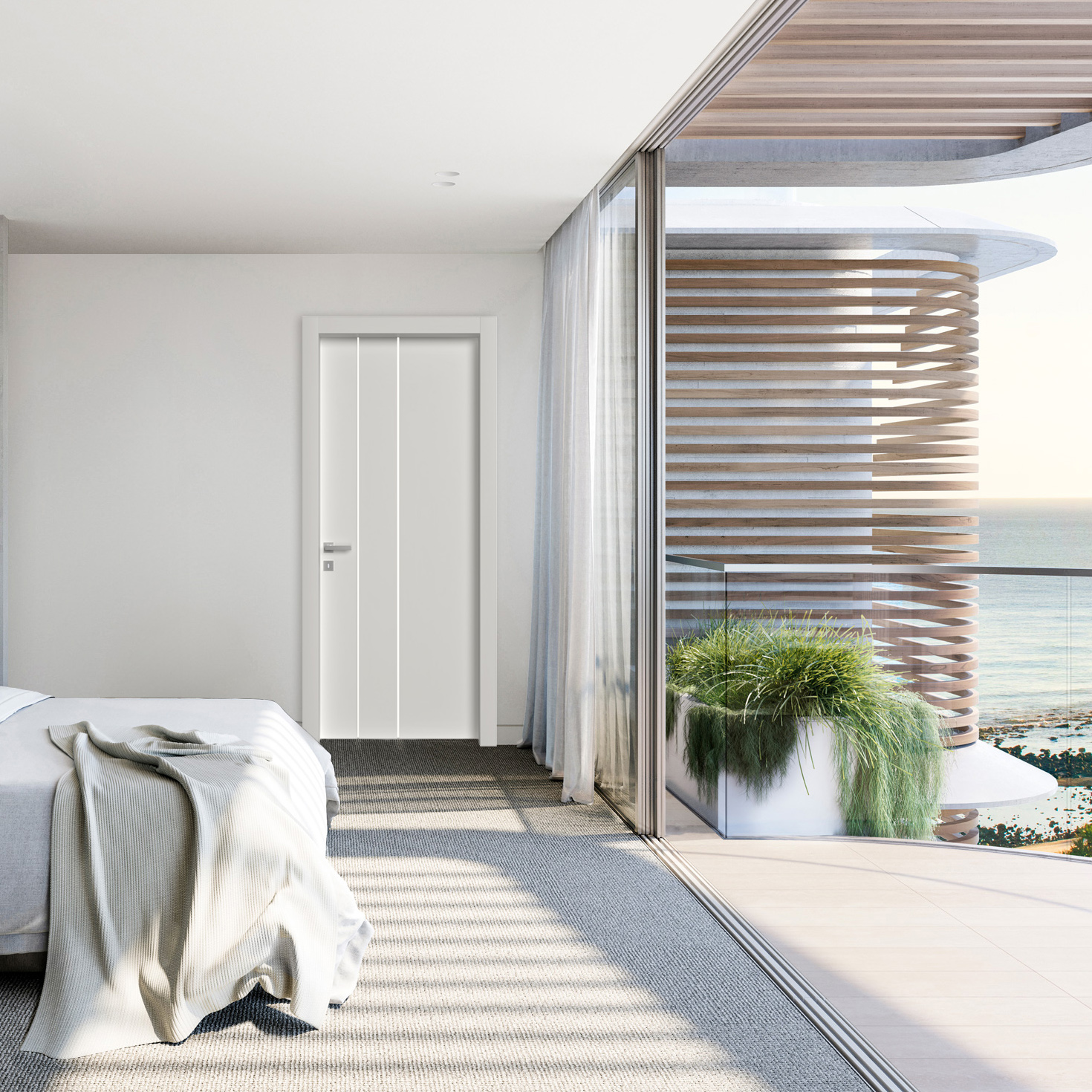 Cовременные межкомнатные двери ESTETICA COLOR 04