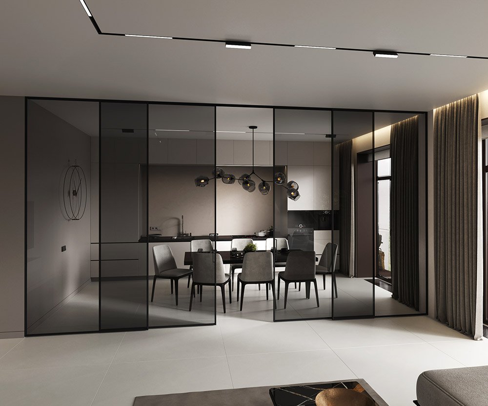 Розсувні двері AluDoors Light