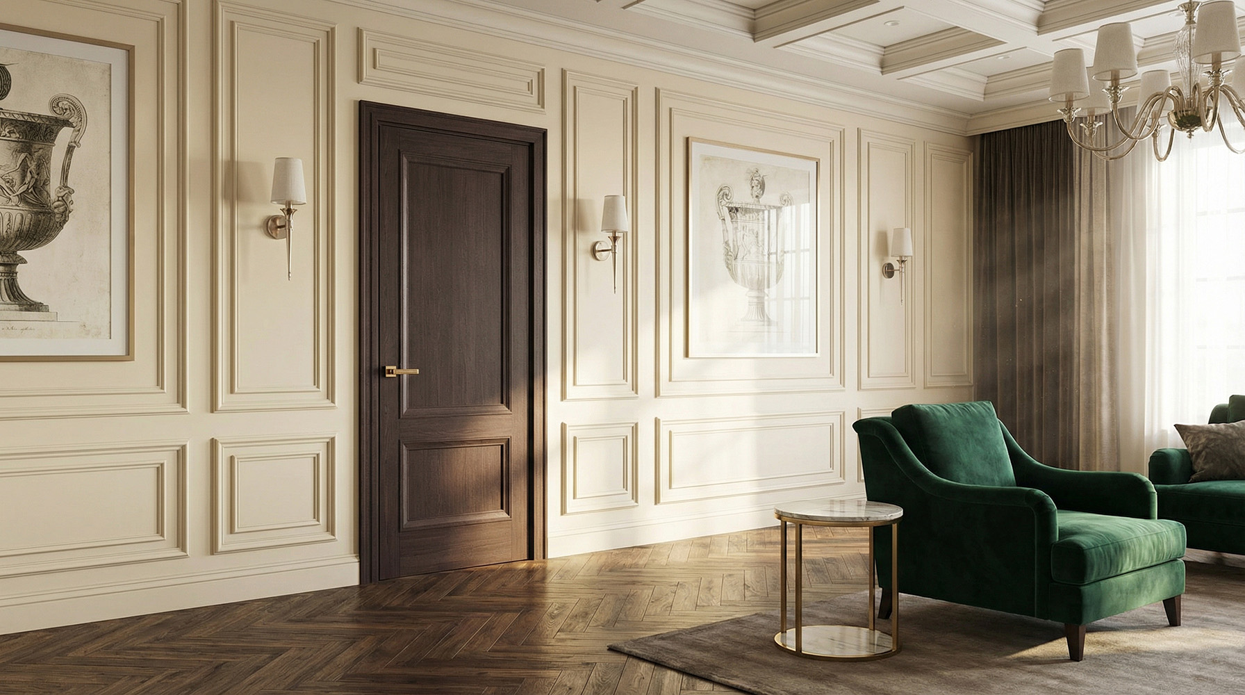 Двери деревянные межкомнатные ASCONA New Classic Wood