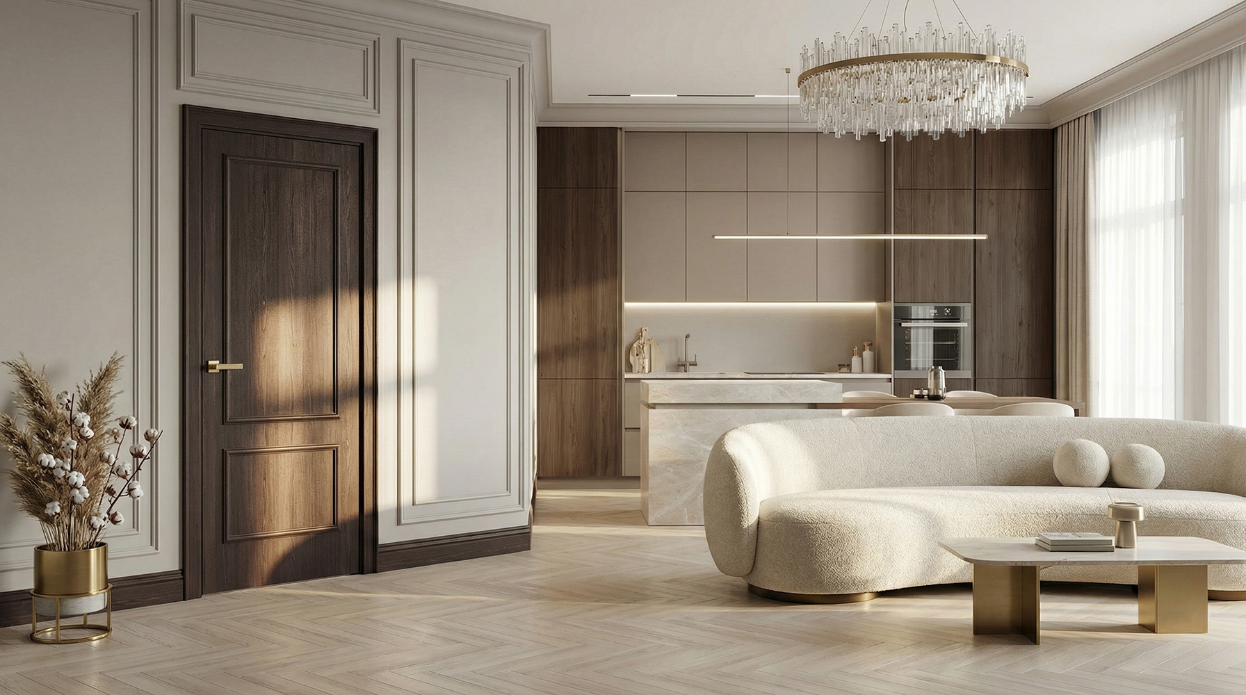 Двери деревянные межкомнатные TEANO New Classic Wood