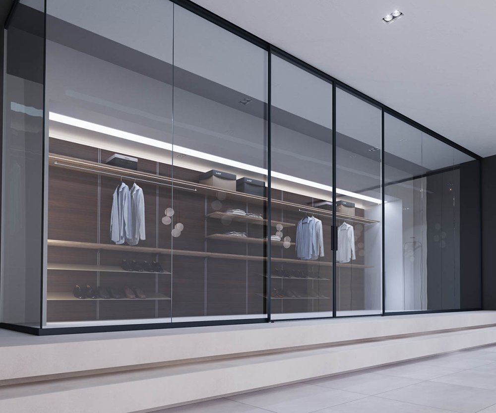 Гардеробная комната AluDoors Light 1