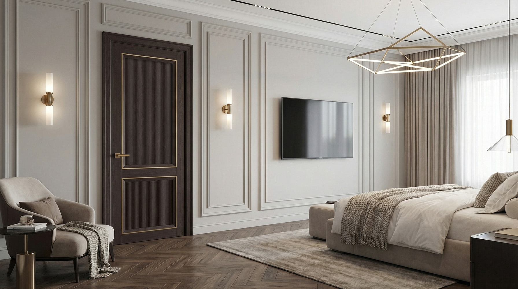 Двери деревянные межкомнатные CORSICA New Classic Wood