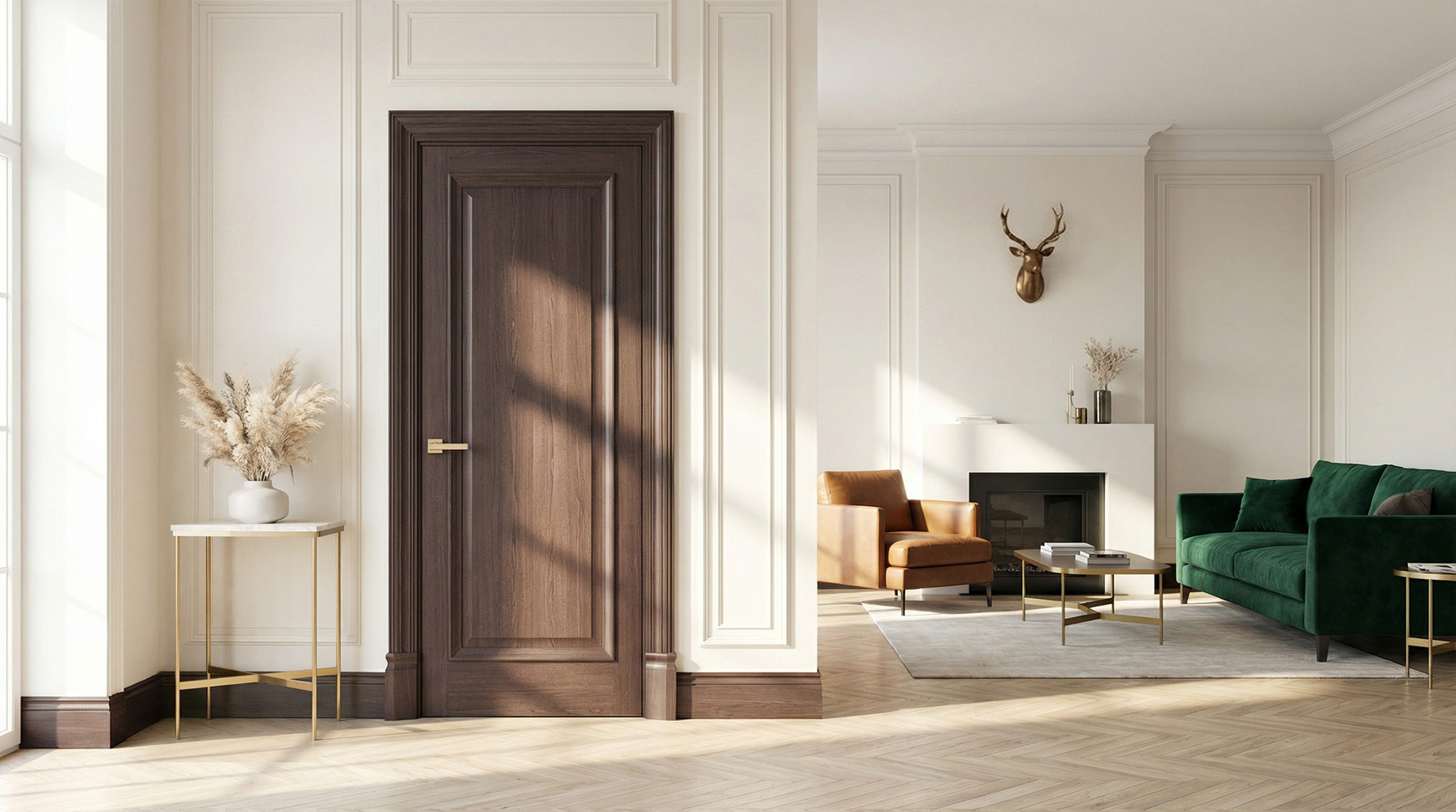 TEMZA New Classic Wood — Елітні міжкімнатні дерев'яні двері