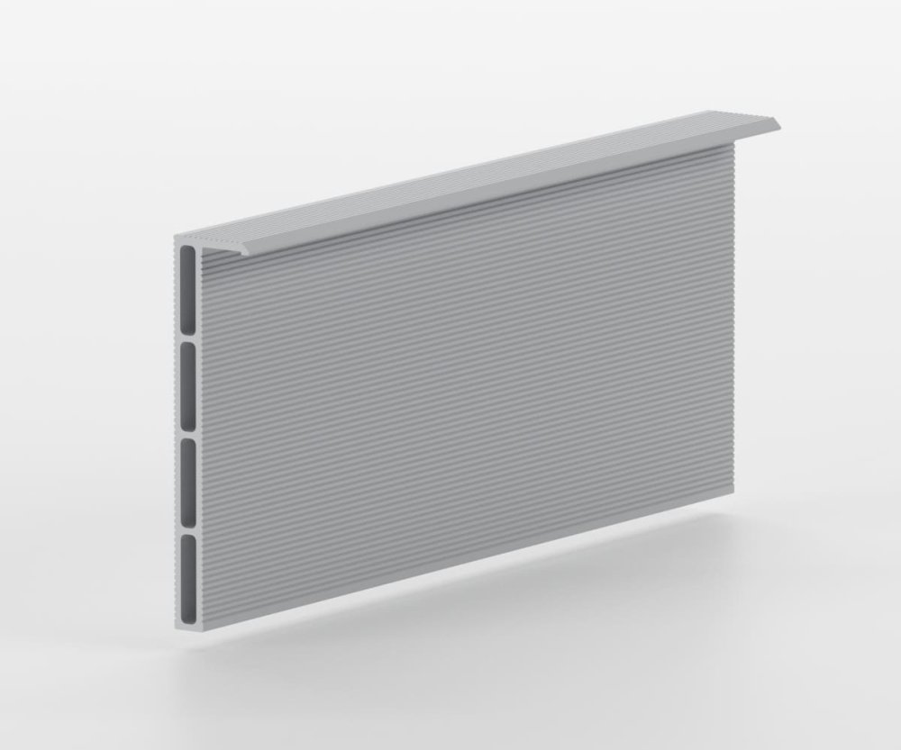 Алюмінієва основа плінтуса прихованого монтажу SecretDoors