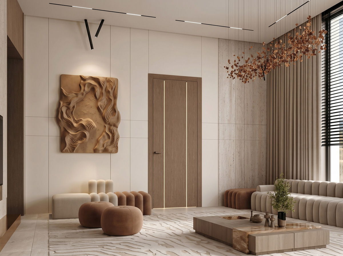 Сучасні міжкімнатні двері ESTETICA WOOD 03