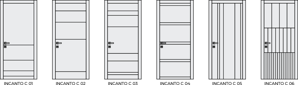 Cовременные межкомнатные двери CONTEMPORARY Incanto Color Cовременные межкомнатные двери CONTEMPORARY Incanto Color