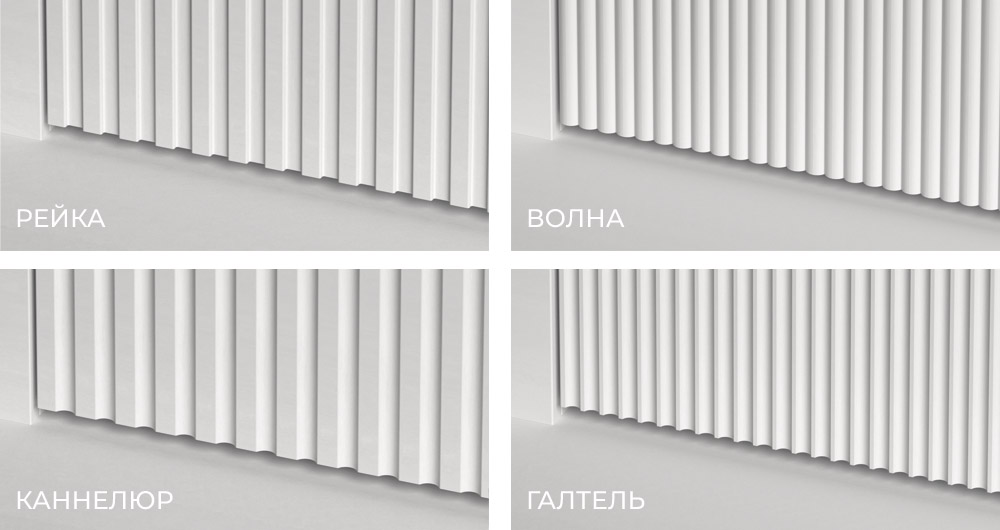 Варианты фрезеровки дверей DREAM