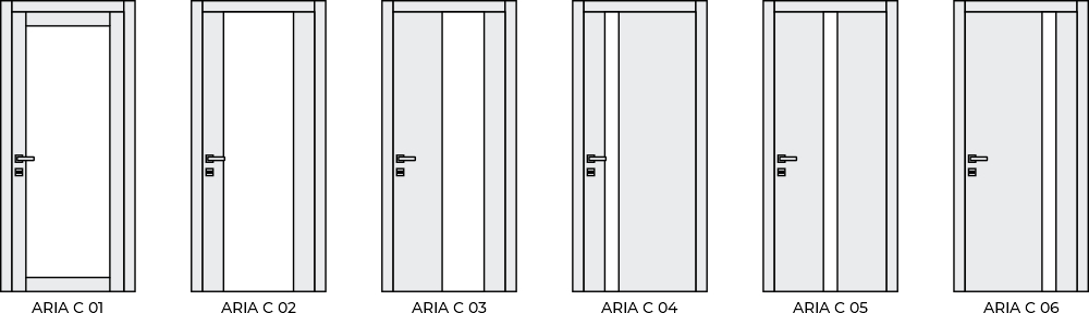 Cовременные межкомнатные двери CONTEMPORARY Aria Color