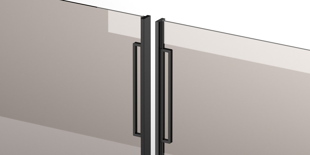 Розсувні двері AluDoors конструктив полотна Light