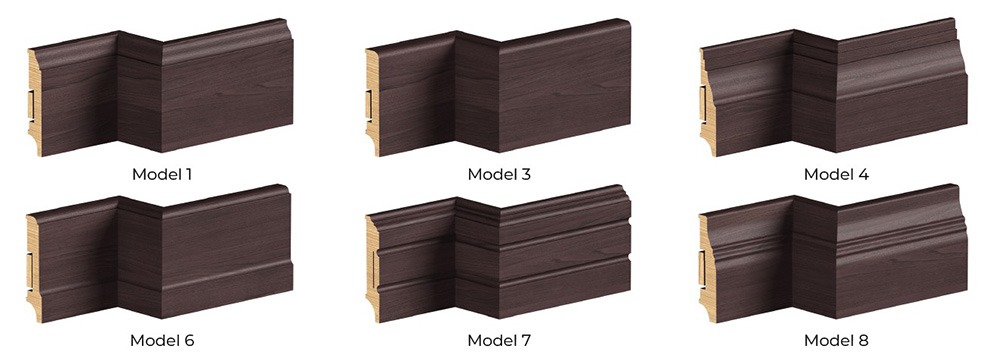 Плинтусы | Двери межкомнатные деревянные | Коллекция New Classic Wood