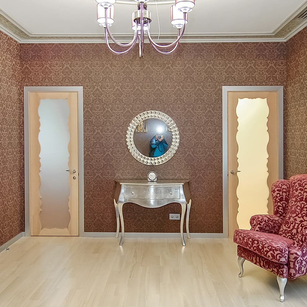 Класичні міжкімнатні двері Raven white