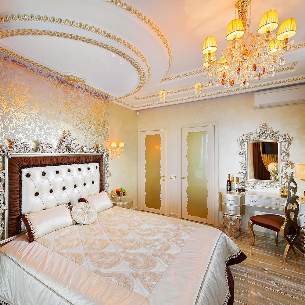 Класичні міжкімнатні двері Raven white