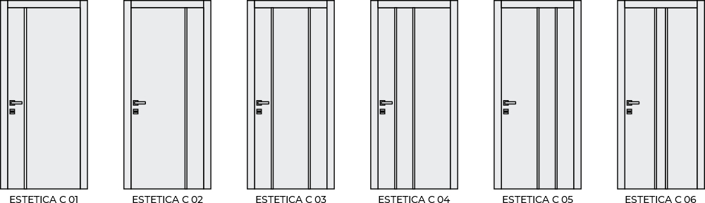 Cовременные межкомнатные двери CONTEMPORARY Estetica Color