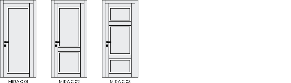 Cовременные межкомнатные двери CONTEMPORARY Mira Color