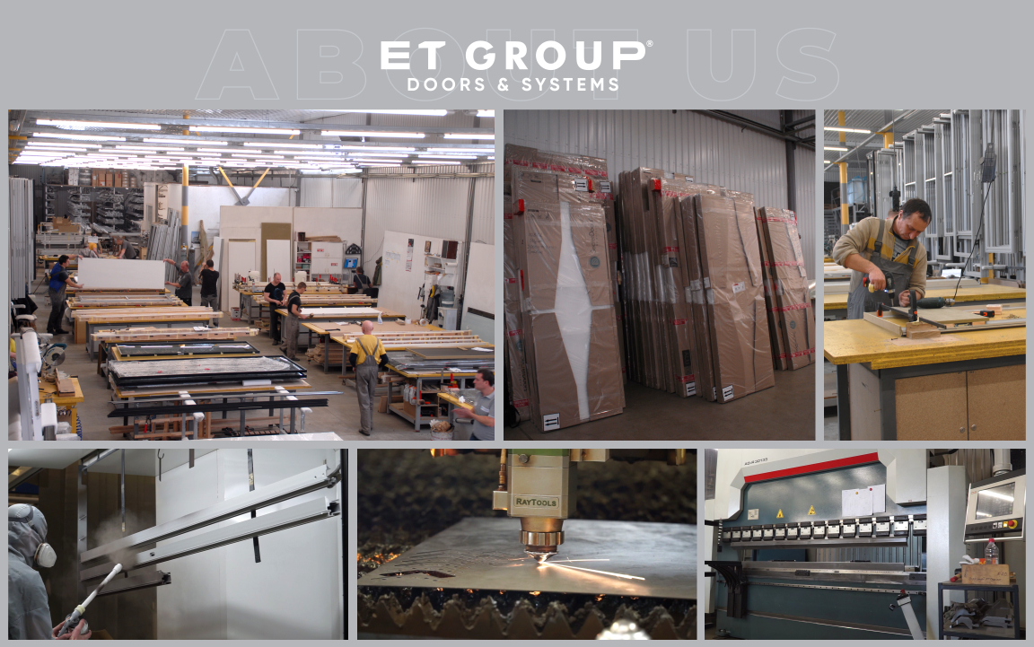 Купить двери скрытого монтажа от производителя ET GROUP Украина, скрытые двери премиум качество