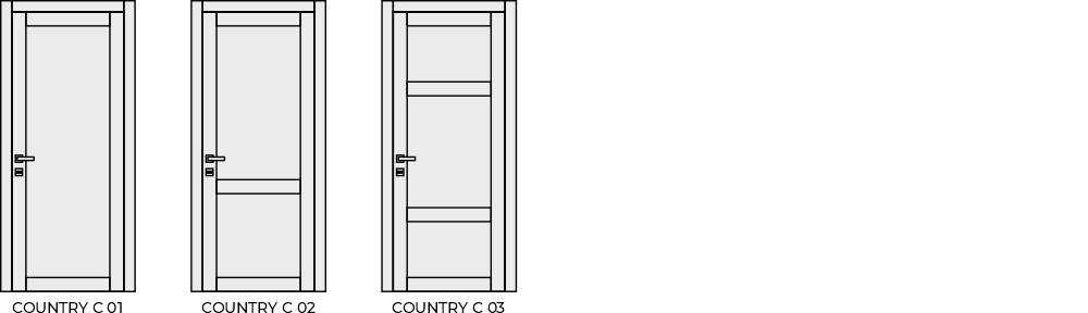 Cовременные межкомнатные двери CONTEMPORARY Country Color